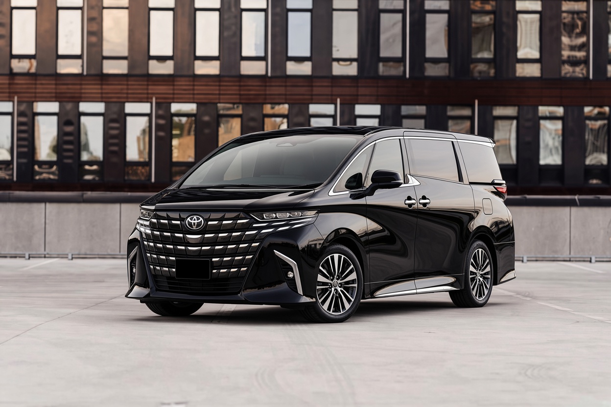 Toyota Alphard hire in Nairobi — executive van