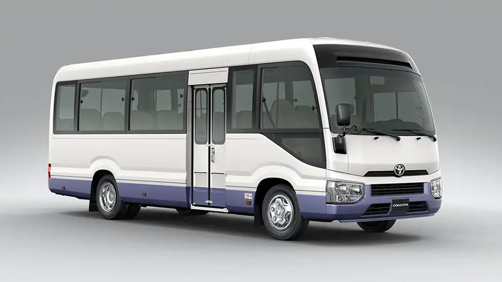 Toyota Coaster hire in Nairobi — group travel minibus